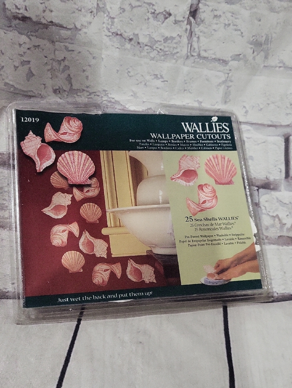 Wallis Pink Seashell Wallpaper Cutouts Pack